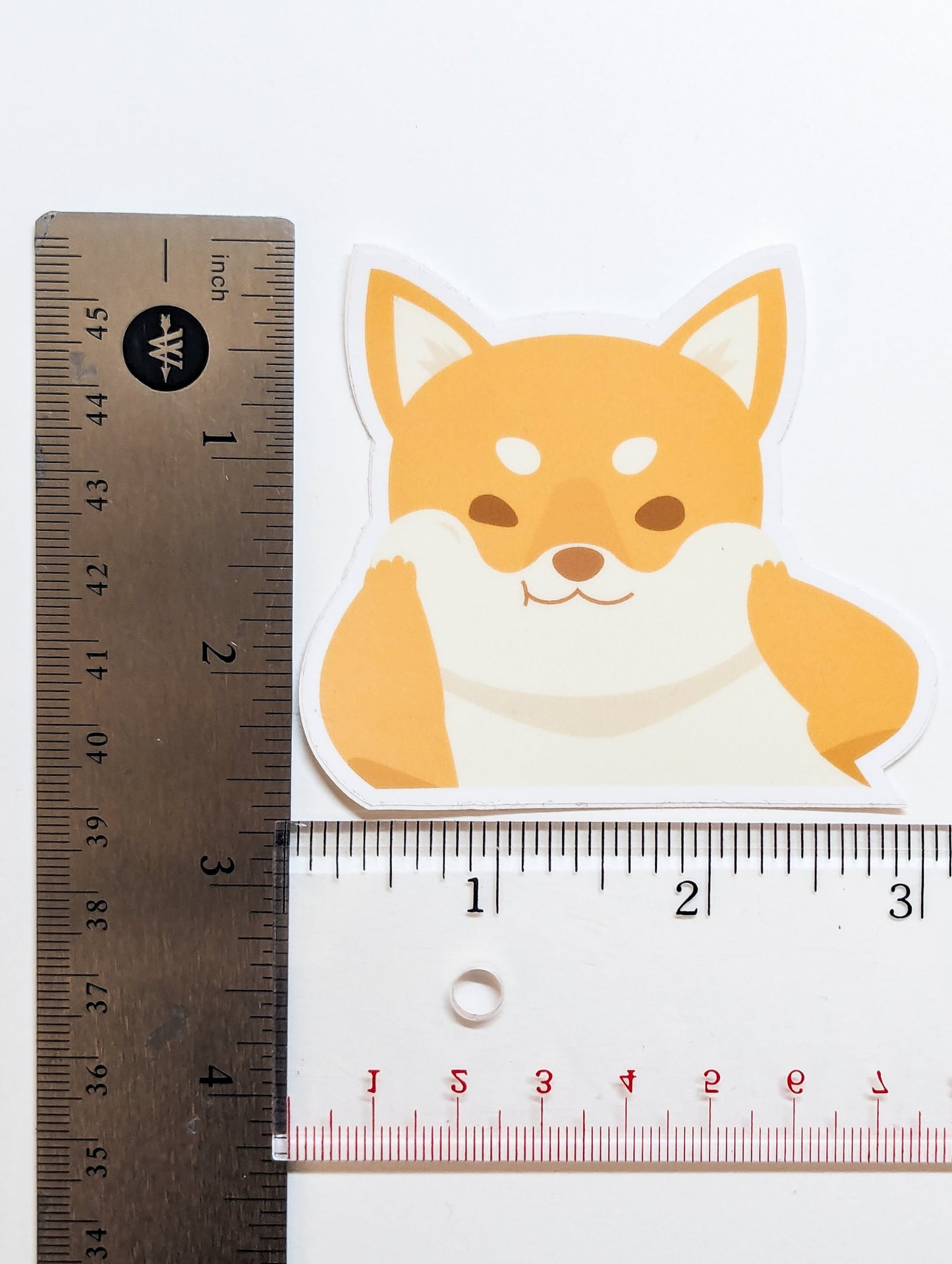 Cheeky Shiba Sticker