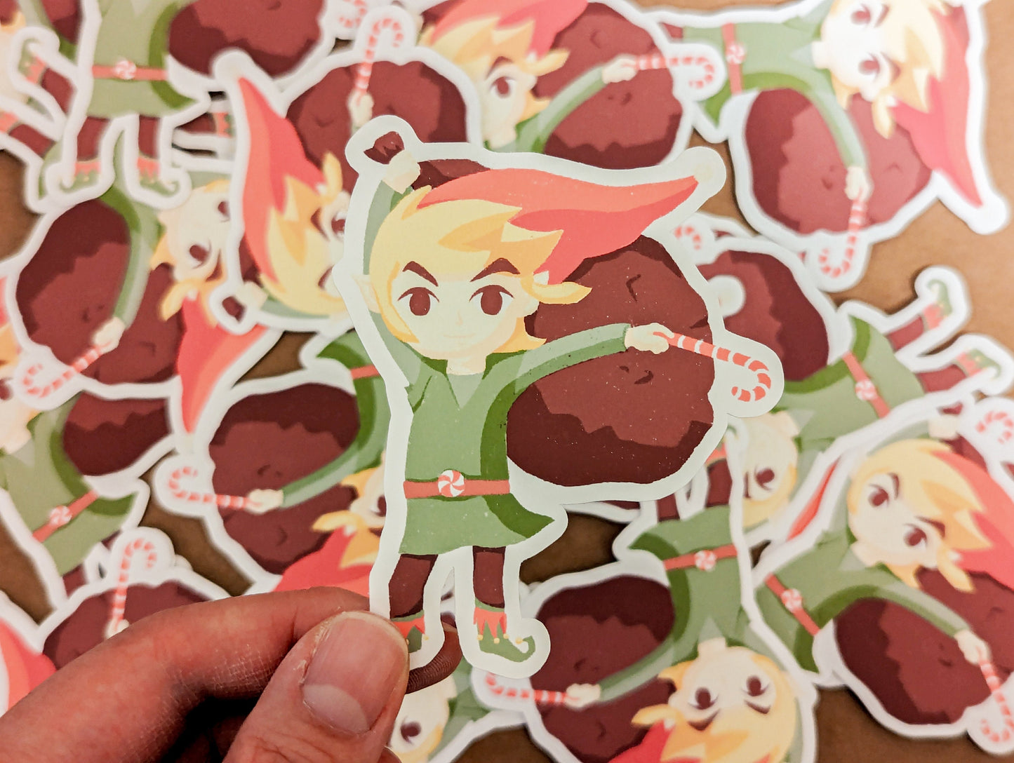 Adventure Elf Holiday Sticker