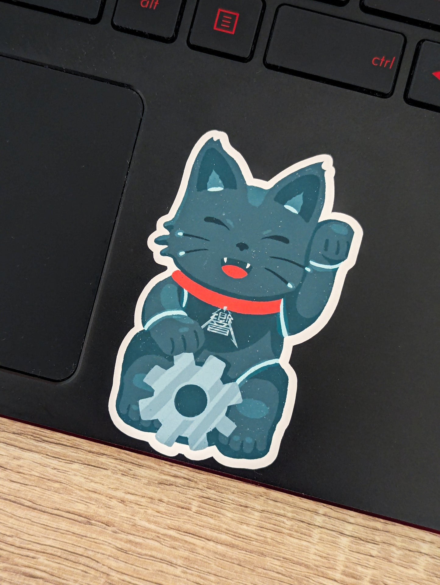 Hi-Fi Neko Sticker