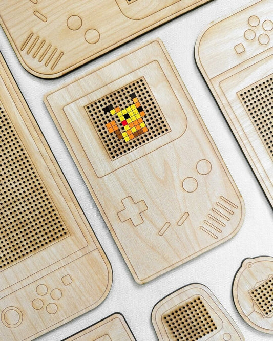 Gameboy Pikachu Cross-Stitch Kit