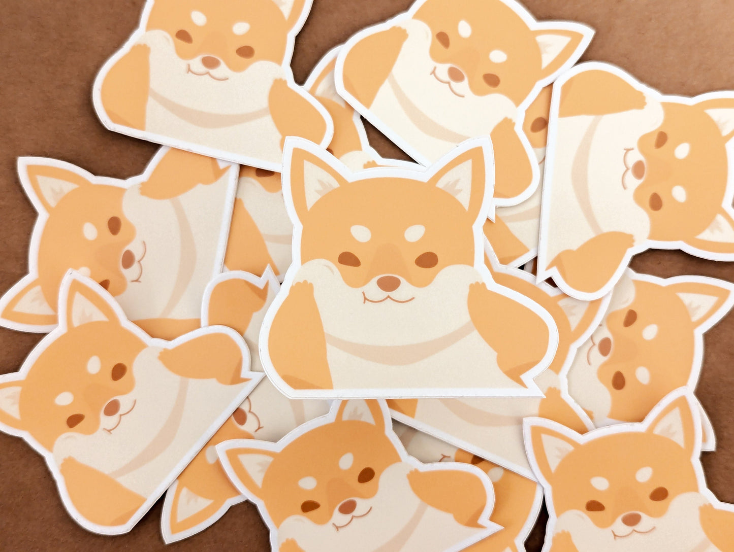 Cheeky Shiba Sticker