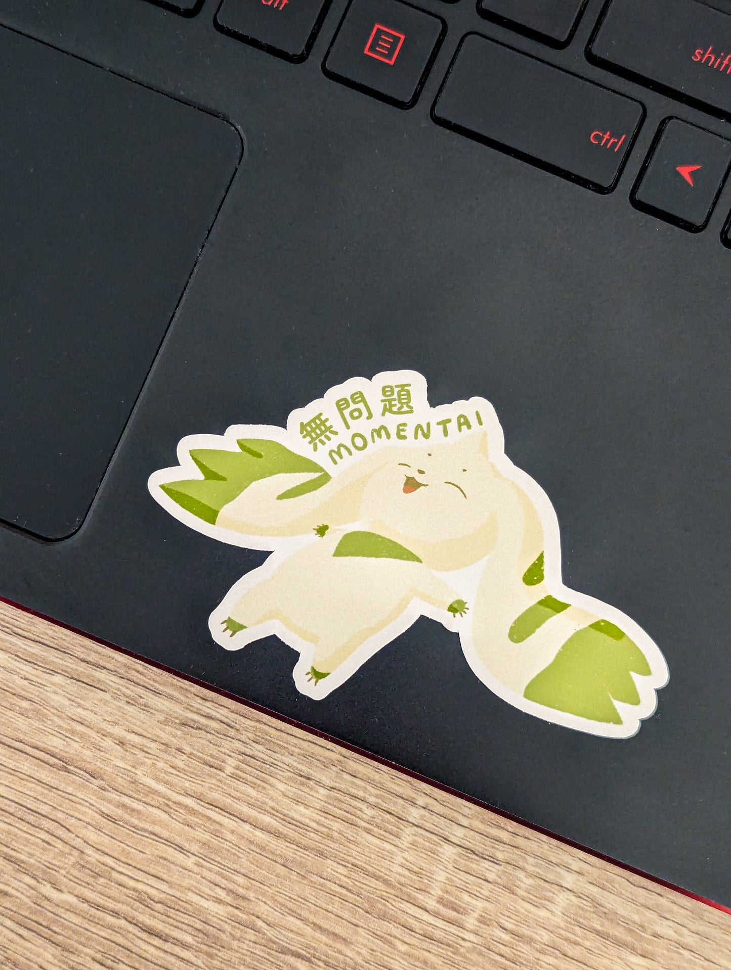 Momentai 無問題 Sticker