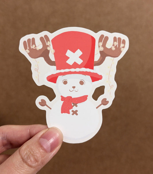 Chopper Holiday Sticker